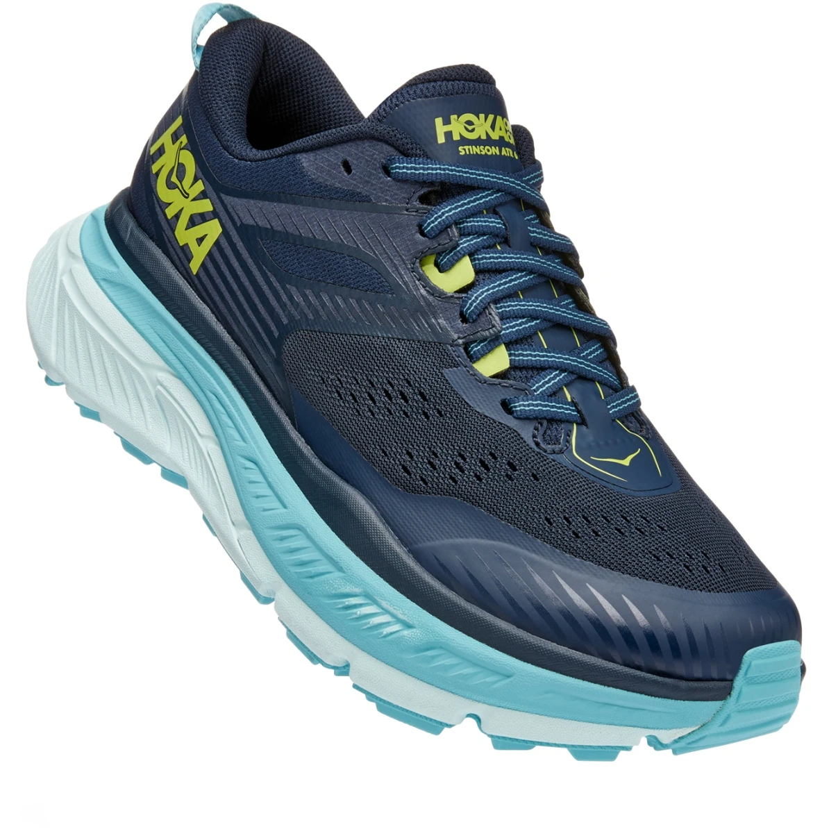 Hoka Stinson 6 Dames Hardloopschoenen - Outer Space / Blue Glass 1 Hoka Stinson 6 Dames Hardloopschoenen - Outer Space / Blue Glass