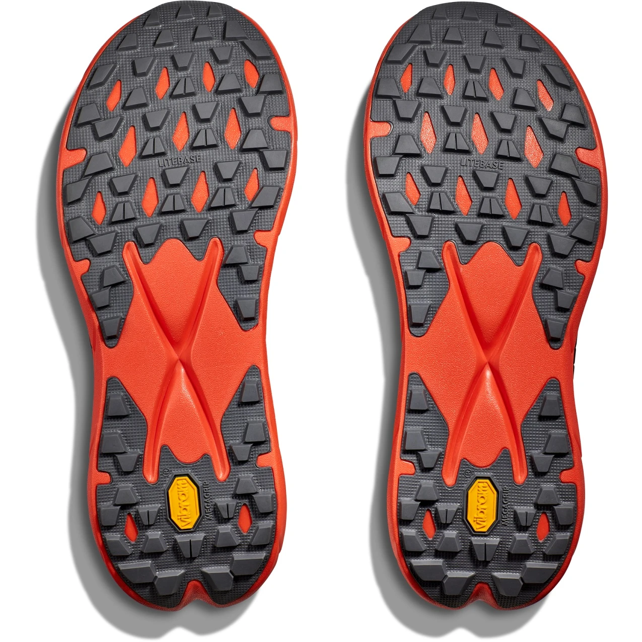 Hoka Tecton X 2 Hardloopschoenen Heren - Zwart / Flame 8 Hoka Tecton X 2 Hardloopschoenen Heren - Zwart / Flame - Afbeelding 8