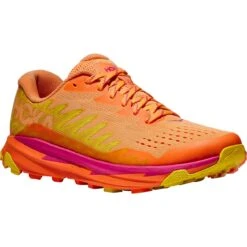 Hoka Torrent 3 Hardloopschoenen Dames - Mock Orange / Vibrant Orange