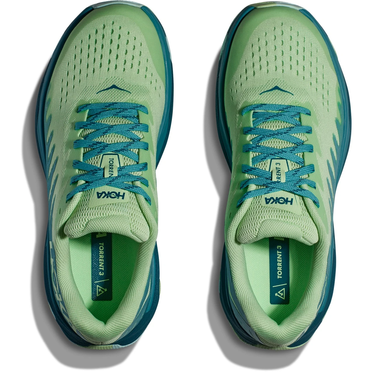 Hoka Torrent 3 Hardloopschoenen Dames - Lime Glow / Deep Lagoon 7 Hoka Torrent 3 Hardloopschoenen Dames - Lime Glow / Deep Lagoon - Afbeelding 7