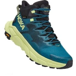 Hoka Trail Code GTX Wandelboots Heren - Blue Graphite / Blue Coral