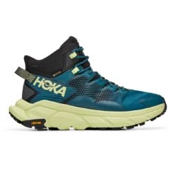 Hoka Trail Code GTX Wandelboots Heren - Blue Graphite / Blue Coral -Hoka hoka trail code gtx hiking shoes blue graphite blue coral 7 1359933