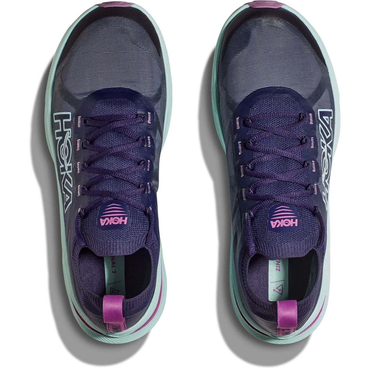 Hoka Zinal 2 Dames Hardloopschoenen - Night Sky / Sunlit Ocean 7 Hoka Zinal 2 Dames Hardloopschoenen - Night Sky / Sunlit Ocean - Afbeelding 7