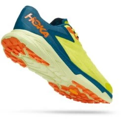 Voorkant -Hoka hoka zinal running shoes evening primrose blue coral 8 1238831