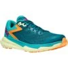 Hoka Zinal Dames Hardloopschoenen - Deep Lake / Ceramic