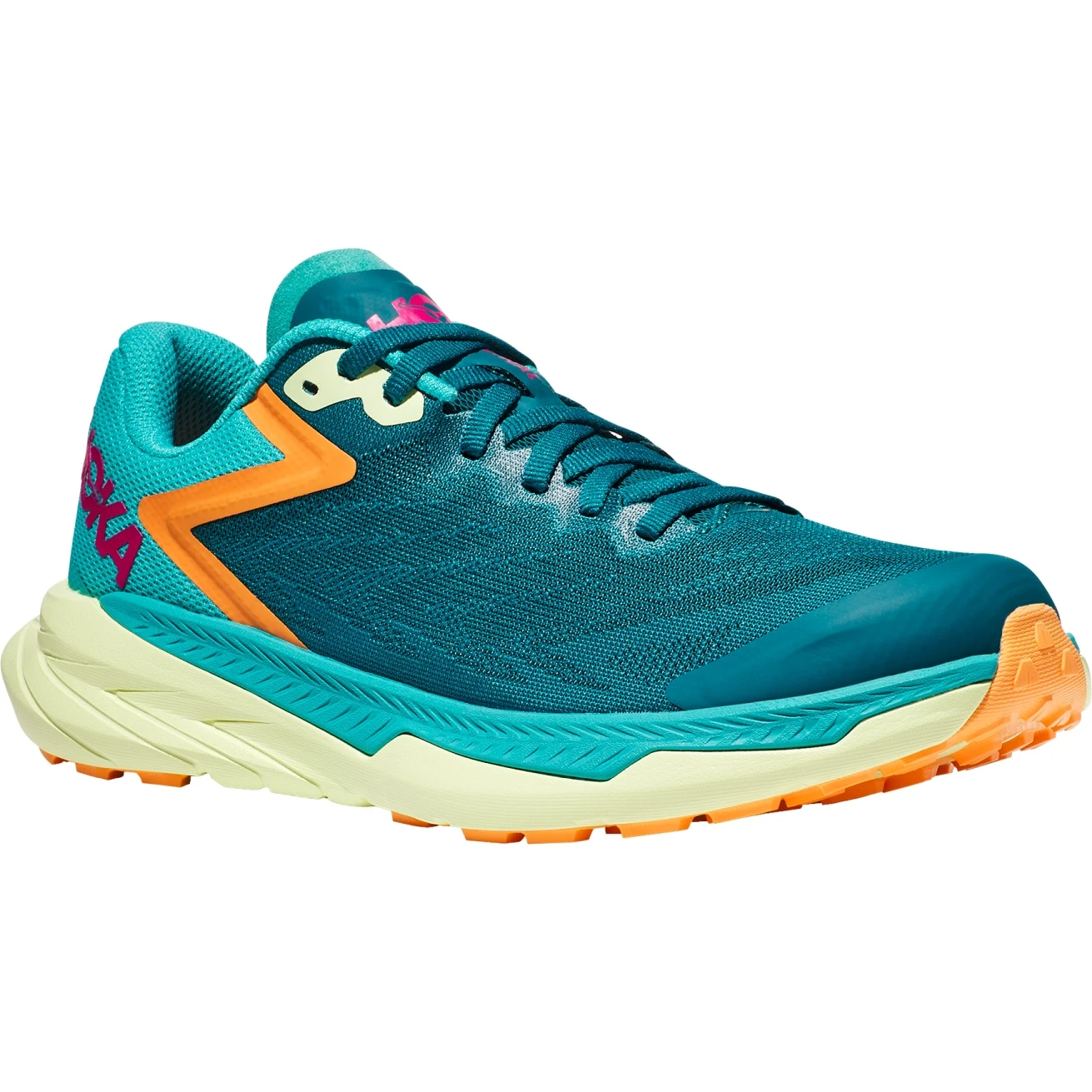 Hoka Zinal Dames Hardloopschoenen - Deep Lake / Ceramic 1 Hoka Zinal Dames Hardloopschoenen - Deep Lake / Ceramic