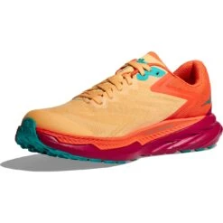 Hoka Zinal Dames Hardloopschoenen - Impala / Flame -Hoka hoka zinal women s running shoes impala flame 4 1439647