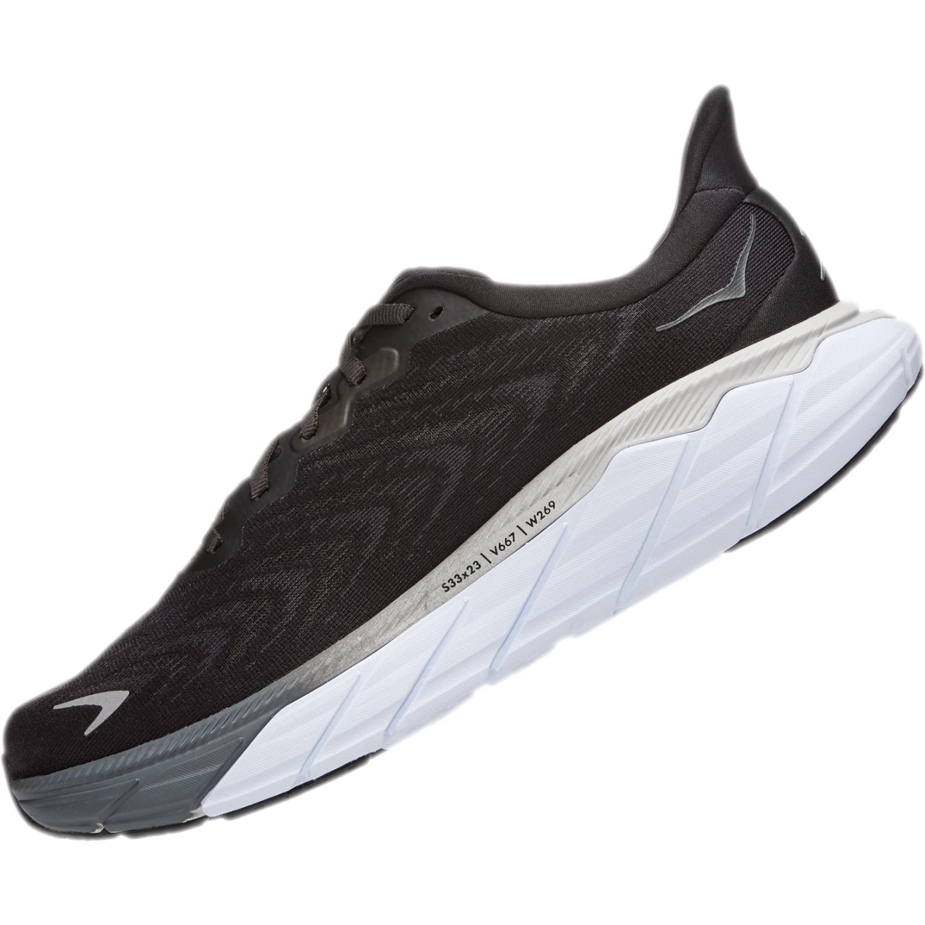 Hoka Arahi 6 Hardloopschoenen - Zwart / Wit 2 Hoka Arahi 6 Hardloopschoenen - Zwart / Wit - Afbeelding 2