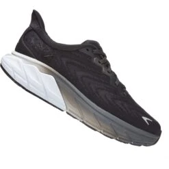 Hoka Arahi 6 Wide Dames Hardloopschoenen - Zwart / Wit