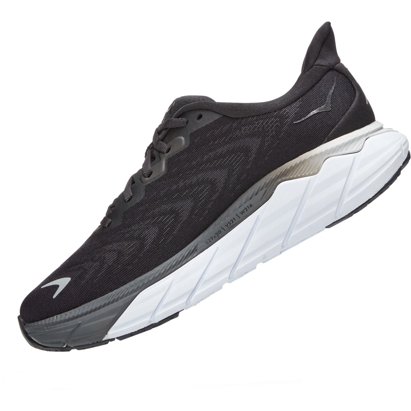 Hoka Arahi 6 Wide Dames Hardloopschoenen - Zwart / Wit 2 Hoka Arahi 6 Wide Dames Hardloopschoenen - Zwart / Wit - Afbeelding 2