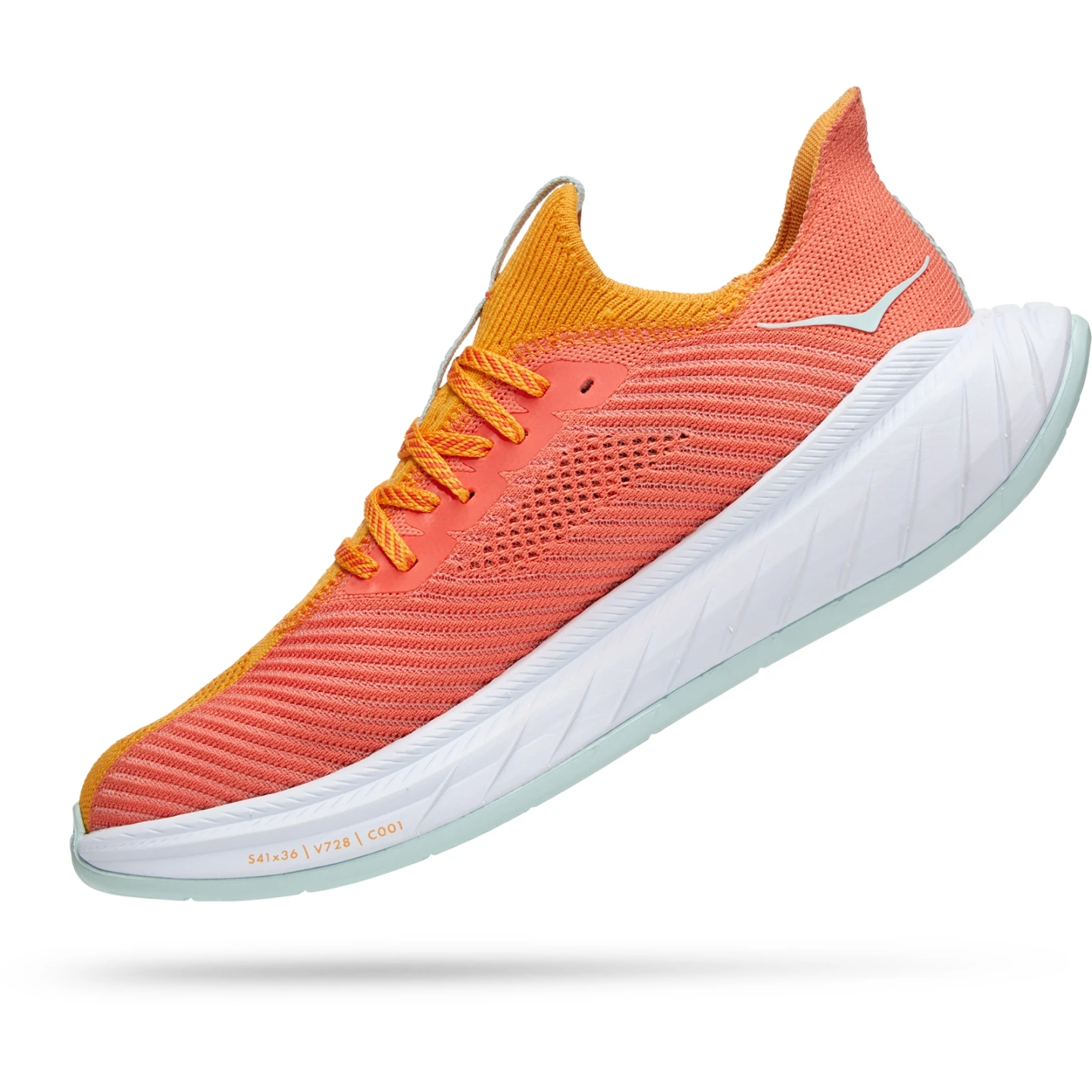 Hoka Carbon X 3 Dames Hardloopschoenen - Radiant Yellow / Camellia 2 Hoka Carbon X 3 Dames Hardloopschoenen - Radiant Yellow / Camellia - Afbeelding 2