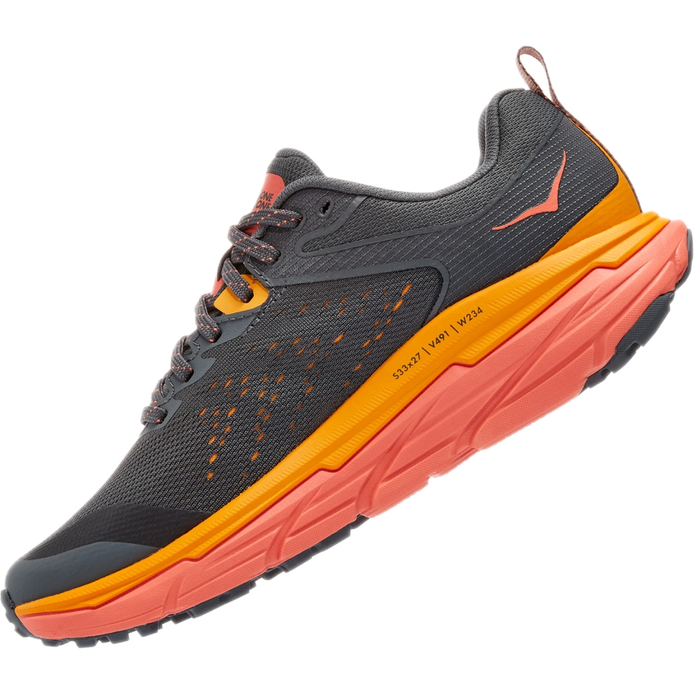 Hoka Challenger 6 Dames Hardloopschoenen - Castlerock / Camellia 2 Hoka Challenger 6 Dames Hardloopschoenen - Castlerock / Camellia - Afbeelding 2