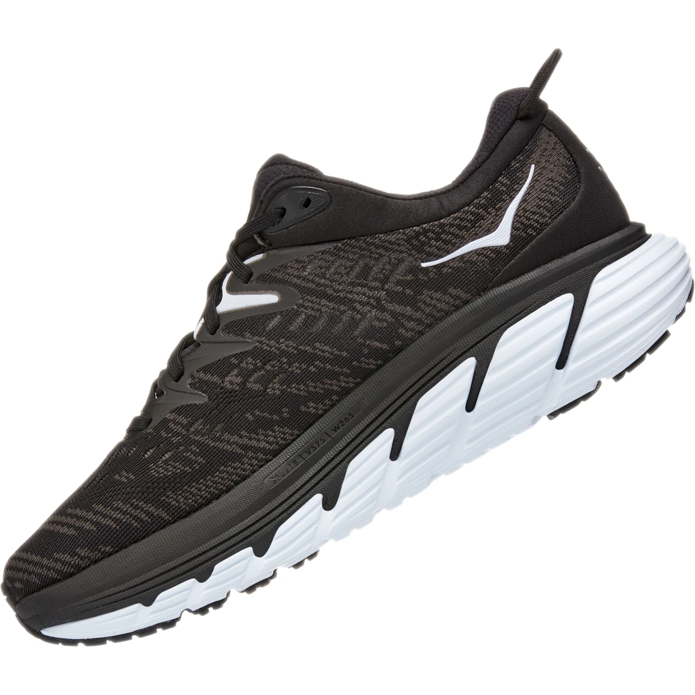 Hoka Gaviota 4 Dames Hardloopschoenen - Zwart / Wit 2 Hoka Gaviota 4 Dames Hardloopschoenen - Zwart / Wit - Afbeelding 2